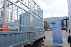 重汽HOWO统帅PRO 4.15米单排纯电动仓栅式轻卡 弗迪150.83kWh(睡眠舱)