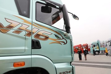 �ൺ���JH6 ������ 7L���� 330���� 4X2 ��ʿ��9�� AMT�Զ��� 9.7����ʽ�ػ���ͼƬ