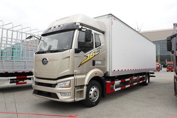 一汽解放 J6L 精英版 7.8L柴油 320马力 4X2 一汽解放8档 9.55米厢式载货车