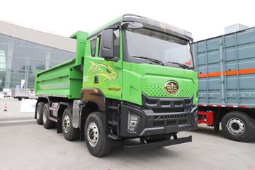 青岛解放 鹰拓Pro 11.1L柴油 460马力 8X4 一汽解放12档 5.8米自卸车