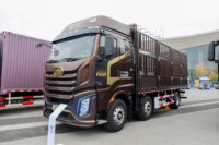 一汽解放 J6V 领航版 580马力 8X4 9.5米仓栅式载货车(457后桥)(CA5310CCYP66K24L7T4E6)