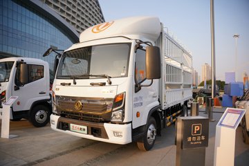 东风乾坤K6E 气刹 4.11米单排纯电动仓栅式轻卡 宁德时代140.41kWh