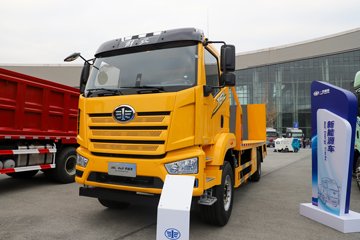 解放J6L&nbsp;平板运输车外观图片