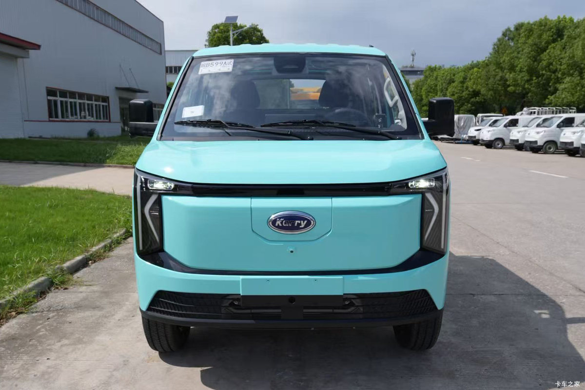 奇瑞商用车 开瑞K5 液刹 3.2米单排纯电动仓栅式微卡 亿纬50.23kWh