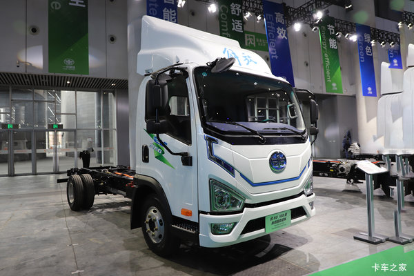 解放 虎6G 标载版 4.16米单排纯电动厢式轻卡 宁德时代100.07kWh