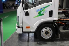 解放虎VR 轻载版 3.82米单排纯电动栏板轻卡 力神63.75kWh