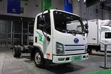 解放虎VR 轻载版 3.82米单排纯电动栏板轻卡 力神63.75kWh