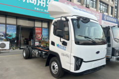 开瑞汽车 零米 4.5T 4.2米单排纯电动栏板轻卡86.55kWh