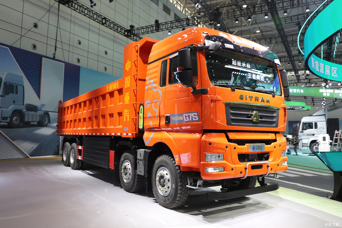 �����ǵ¿�SITRAK G7S 8X4 8.8�״��綯��ж�� ����ʱ��600kWh���