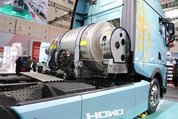 ��������(HOWO) KS 15.7L LNG 720���� 6X4 �ɰ���12�� AMT�Զ��� ǣ����ͼƬ