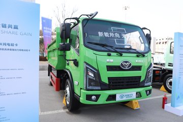 重汽豪曼牛气冲天EM1 4X2 3.7米单排纯电动自卸车 宁德时代155.33kWh