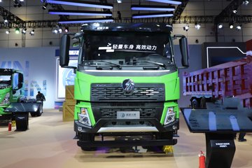 豪沃V5-X&nbsp;电动自卸车外观图片