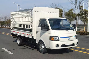 黄海汽车 鑫程-1 液刹 4.01米单排纯电动仓栅式微卡 亿纬65.66kWh