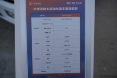 东风多利卡D6 4.2米单排插电式混合动力栏板轻卡