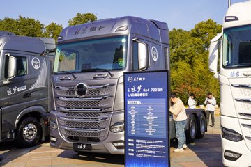 北京重卡i追梦 6X4 混合动力牵引车 微宏29.54kWh