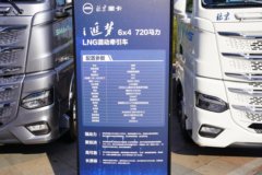 北京重卡i追梦 6X4 LNG混合动力牵引车 微宏29.54kWh
