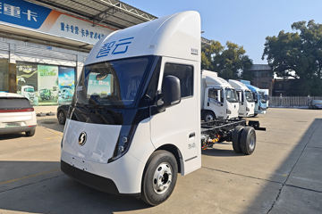 陕汽智云坤势 气刹 高顶 4.15米单排纯电动仓栅式轻卡 宁德时代140.41kWh