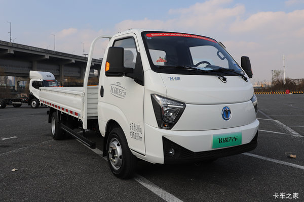 飞碟EF3 液刹 4.01米单排纯电动栏板轻卡 中创新航81.87kWh