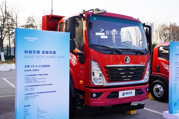 中国重汽成都商用车 V2-X 3L柴油 170马力 4X2 法士特10档 3.8米排半自卸车