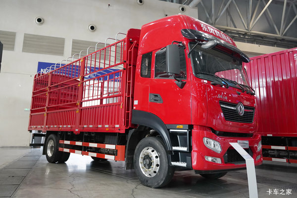 东风天锦KR PLUS 6.2L柴油 320马力 4X2 法士特8档 6.8米仓栅式载货车