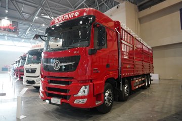 东风商用车 天龙旗舰KX 王者版 12.9L柴油 580马力 8X4 东风12档 AMT自动档 9.4米仓栅式载货车