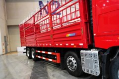 东风商用车 天龙旗舰KX 王者版 12.9L柴油 580马力 8X4 东风12档 AMT自动档 9.4米仓栅式载货车