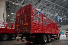 东风商用车 天龙旗舰KX 王者版 12.9L柴油 580马力 8X4 东风12档 AMT自动档 9.4米仓栅式载货车