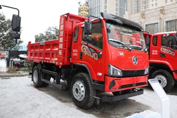 陕汽商用车德龙G200 复合版 4.3L柴油 240马力 4X2 法士特10档 4.2米排半自卸车