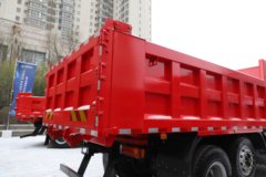 陕汽商用车 德龙G500 复合版 6.4L柴油 245马力 6X2R 法士特10档 4.5米排半自卸车