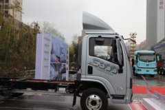 陕汽商用车 智云S300 天行版 气刹 4.2米单排纯电动厢式轻卡 宁德时代165.15kWh