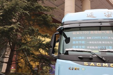�������ó� �Ӱ�S700 ������ 14.5L LNG 630���� 6X4 ����12�� AMT�Զ��� �߶�˫�� ǣ����ͼƬ