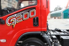 陕汽商用车德龙G200 2.5L柴油 176马力 法士特8档 气刹 4.15米单排栏板轻卡