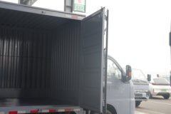 比亚迪T4 科技版 液压尾板 3.7米单排纯电动厢式轻卡 弗迪62.36kWh