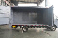 比亚迪T4 科技版 液压尾板 3.7米单排纯电动厢式轻卡 弗迪62.36kWh