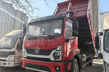 陕汽商用车 复合版 德龙G500 4.3L柴油 220马力 4X2 法士特10档 4.2米排半自卸车