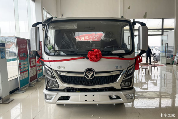 福田奥铃ATV宽体 2.5L柴油 180马力 4X2 法士特8档 3.83米排半栏板轻卡