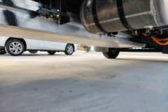 徐工轻卡 汉界 气刹 高顶 4.4米单排纯电动仓栅式轻卡 宁德时代140.41kWh