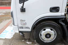 陕汽商用车智云S100 4X2 纯电动勾臂式垃圾车 宁德时代140.95kWh