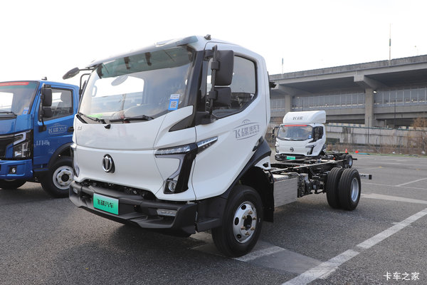 飞碟EW7 气刹 4.16米单排纯电动厢式轻卡 宁德时代140.41kWh