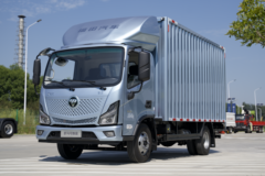 福田欧马可 智蓝ES 4X2 4.08米单排纯电动冷藏车 亿纬140.15kWh