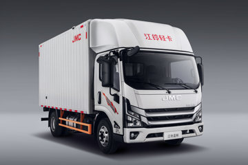 江铃蓝鲸宽体 2.5L柴油 174马力 法士特8档 4.2米单排厢式轻卡