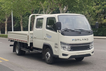 时代领航S1 3.14米双排纯电动栏板轻卡 爱易科83.57kWh