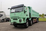 上汽红岩i杰狮 重载版 8X4 8.8米纯电动自卸车 宁德时代600kWh