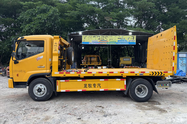 特价车型，广州现车，重载蓝牌一拖二8吨板