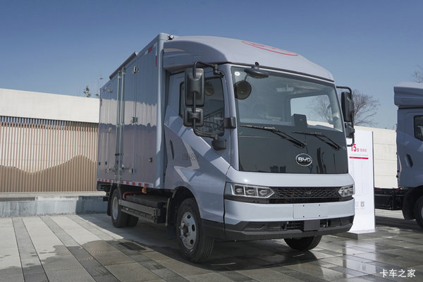 比亚迪T5 智享版 4.03米单排纯电动厢式轻卡 弗迪132kWh