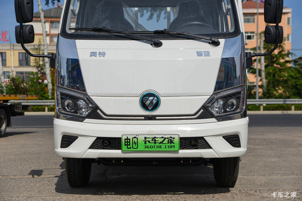 福田奥铃智蓝EM 4.3T 3.815米单排栏板微卡 亿纬59.4kWh