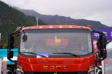 ����HOWO��ʿ 4.1L���� 200���� 4X2 ��ʿ��10�� 3.8���Ű���ж��ͼƬ