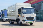 重汽HOWO轻卡悍将 4.15米单排纯电动仓栅式轻卡 81.59kWh