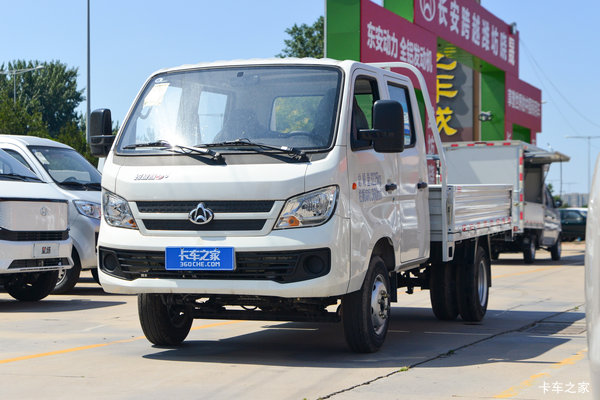 长安跨越者D3 豪华型 1.6L汽油 122马力 蓝黛5档 2.71米双排栏板微卡