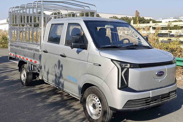 奇瑞商用车 开瑞K3 标准型 液刹 2.7米双排纯电动仓栅式微卡 国轩高科44.4kWh